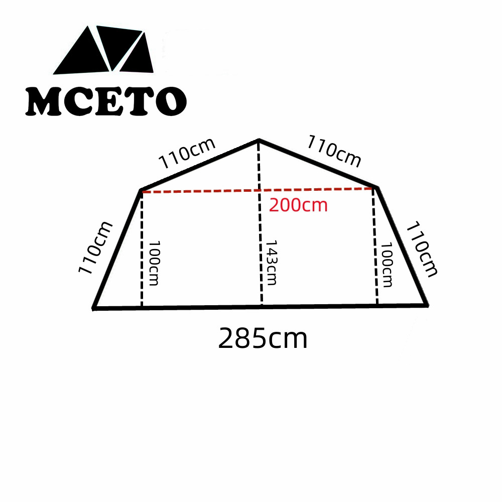 3D Pentagonal Half Camping Mat - Ultralight Ground Sheet ulasan dan harga