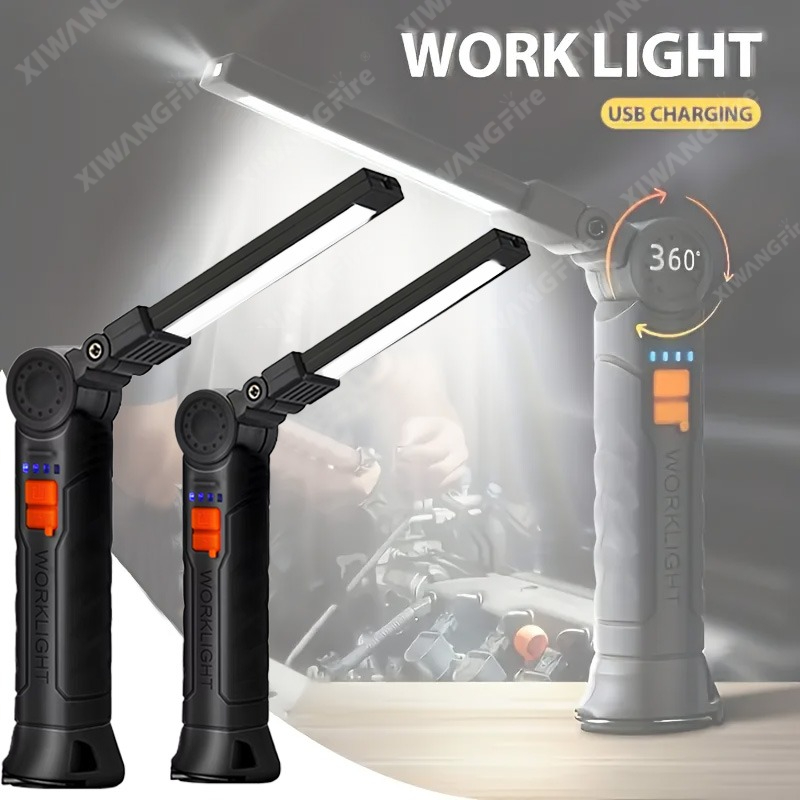 Rechargeable LED Flashlight Wo - Outdoor Camping Glamping ulasan dan harga