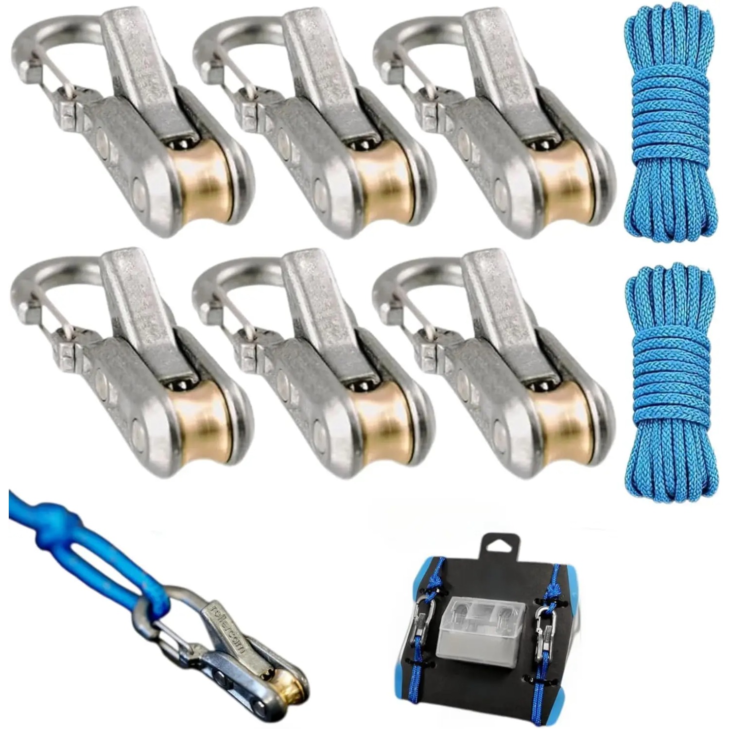 6Pcs Paracord Rope Tensioner K - Outdoor Camping Tarp ulasan dan harga