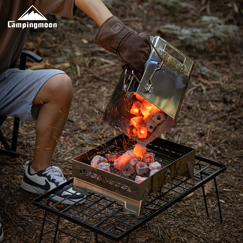 MT-18 Stainless Steel Hiking F - Outdoor Camping Stove Wood ulasan dan harga