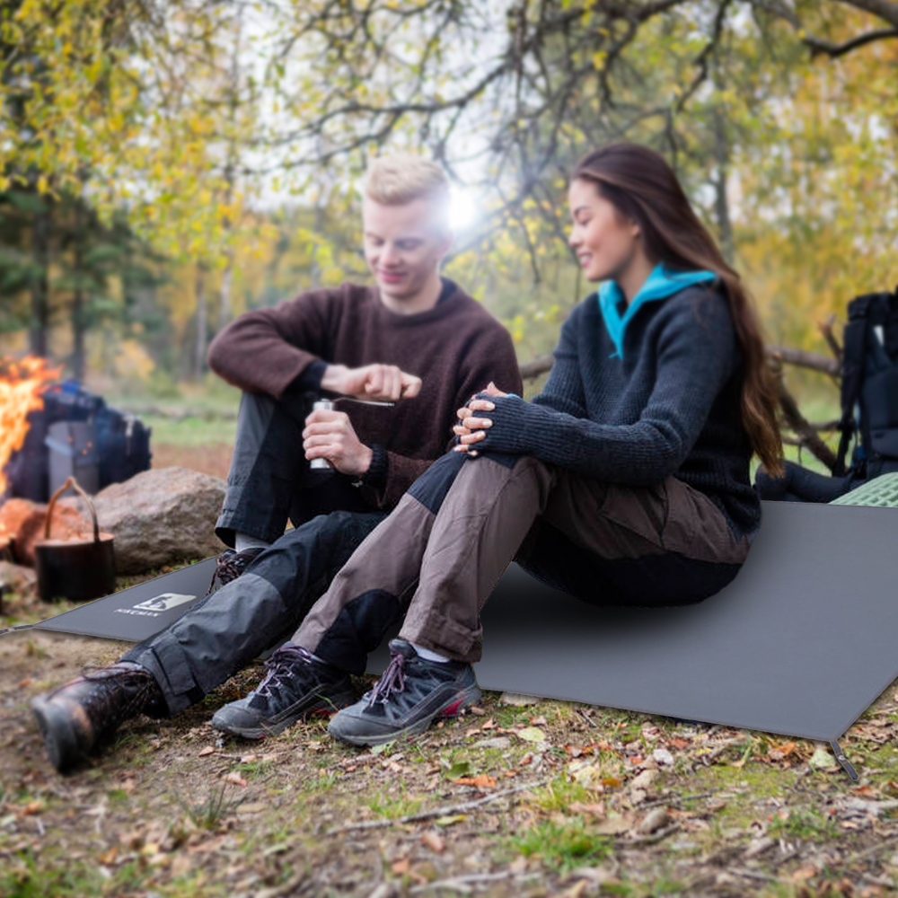 Waterproof Camping Tarp Thicke - Ultralight Ground Sheet ulasan dan harga