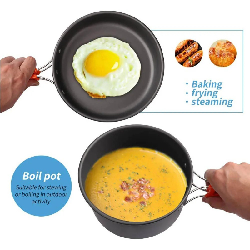 Camping Cooking Set, Outdoor K - Outdoor Camping Kitchen Set ulasan dan harga