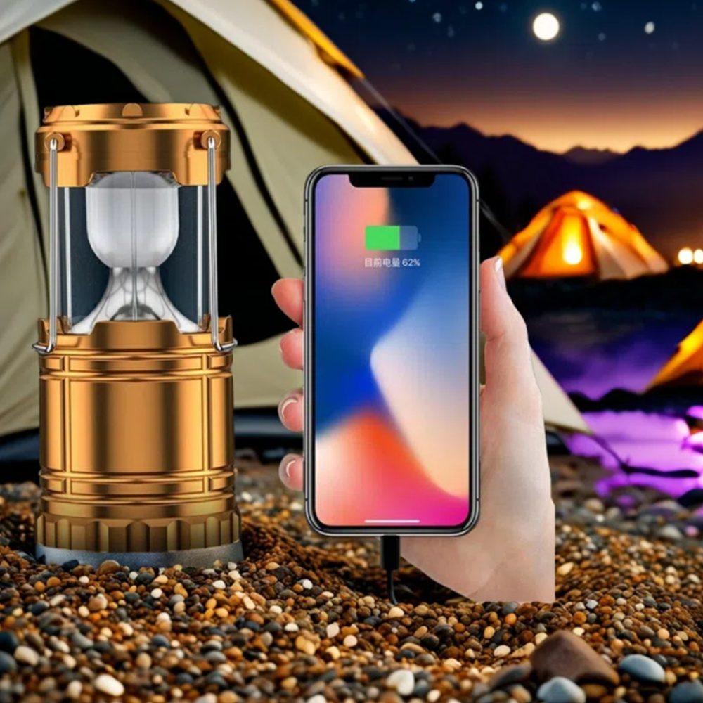 LED Camping Light Solar Horse  - Outdoor Camping Jobs ulasan dan harga