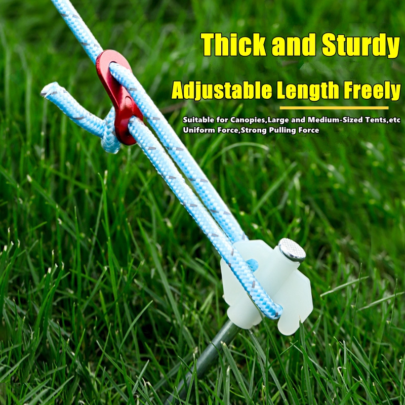 6mm ltralight Tent Cords Campi - Outdoor Camping Tarp ulasan dan harga