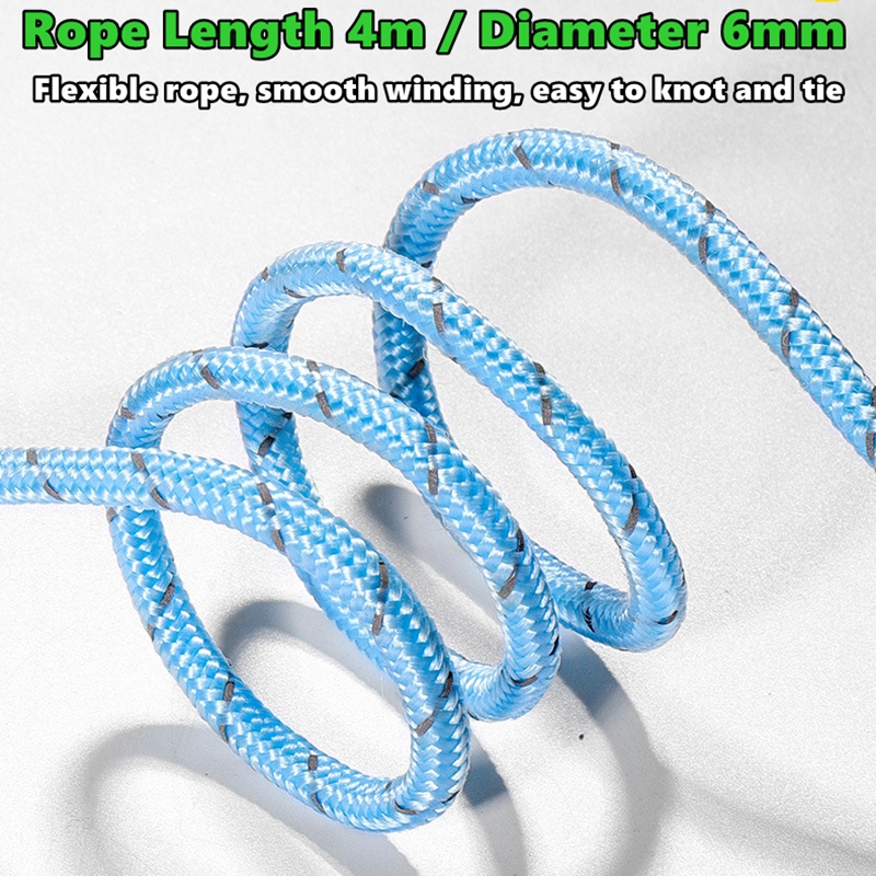 6mm ltralight Tent Cords Campi - Outdoor Camping Tarp ulasan dan harga