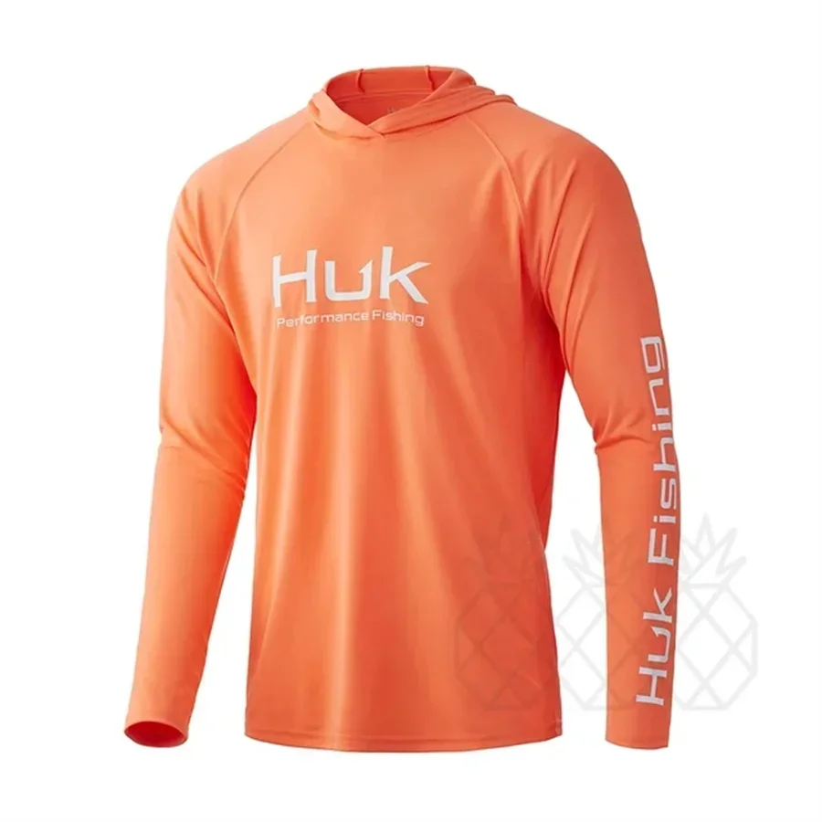Fishing Shirt  With Hat Long S - Outdoor Camping Hat ulasan dan harga