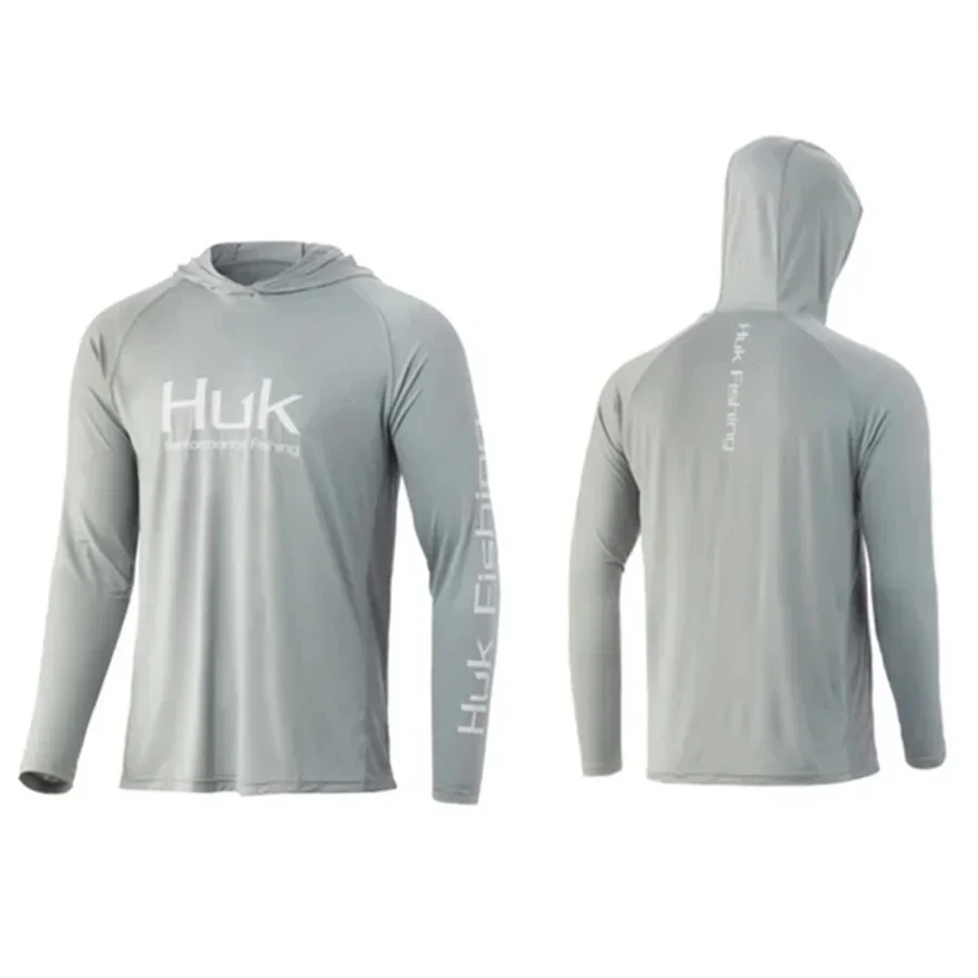 Fishing Shirt  With Hat Long S - Outdoor Camping Hat ulasan dan harga