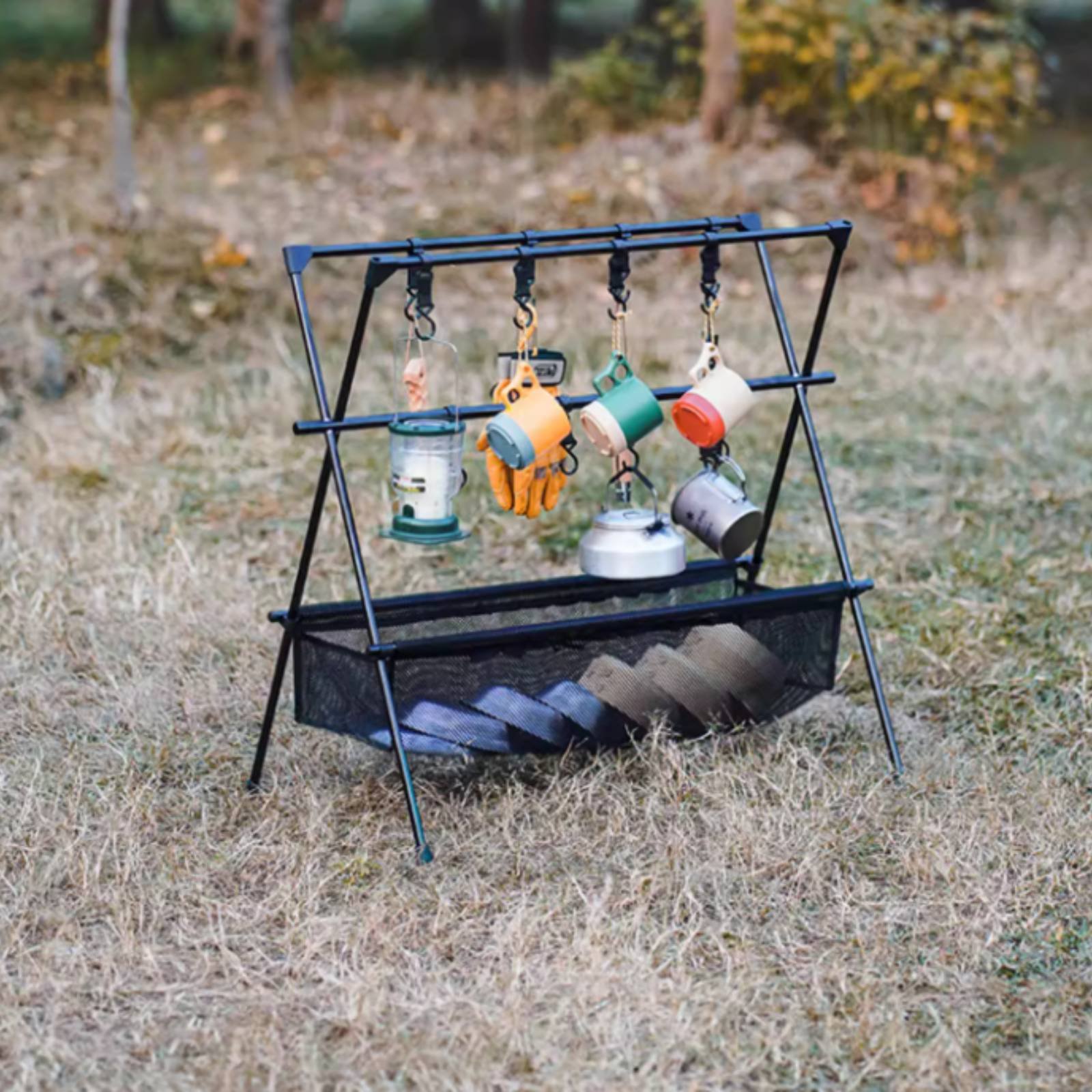 Portable Camping Rack Multifun - Outdoor Camping Gear ulasan dan harga