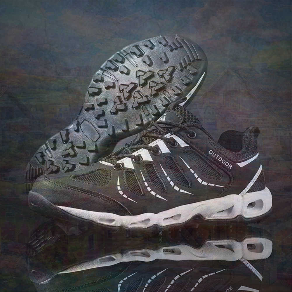 Sumer Round Tip Silver Sneaker - Outdoor Camping Slippers ulasan dan harga