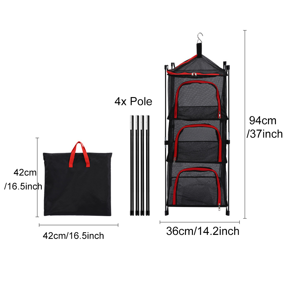 Camping Storage Drying Net 3 L - Outdoor Camping Uk ulasan dan harga