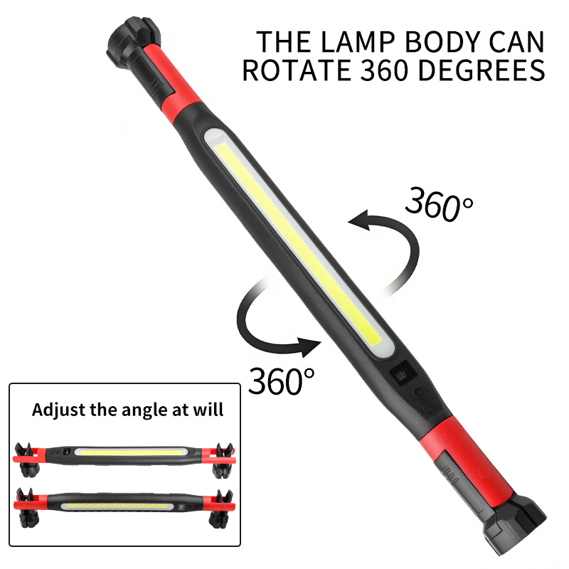 COB Work Light Type‑C Recharge - Outdoor Camping Glamping ulasan dan harga