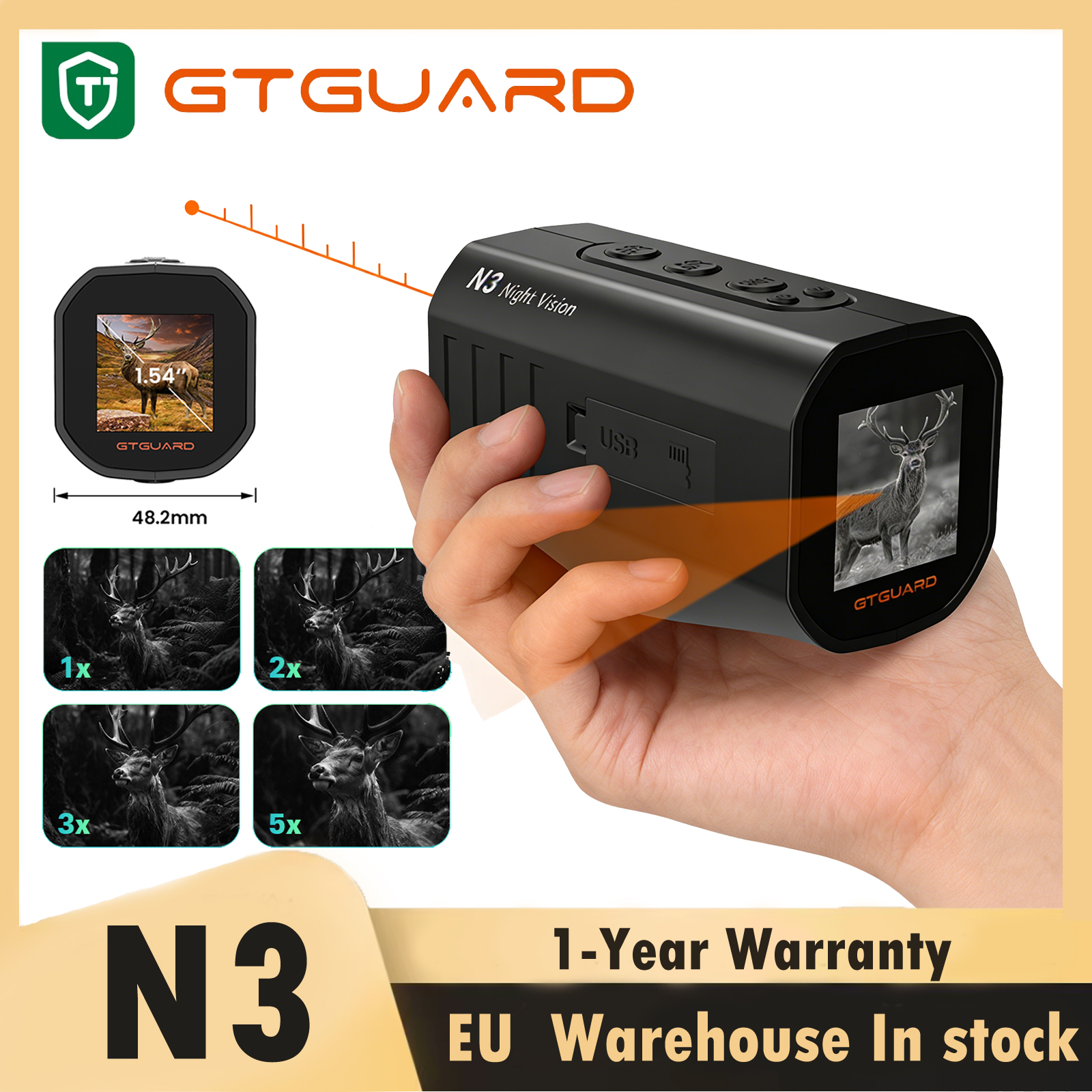 GTGUARD N3 Single-Tube Night V - Outdoor Camping Youtube ulasan dan harga