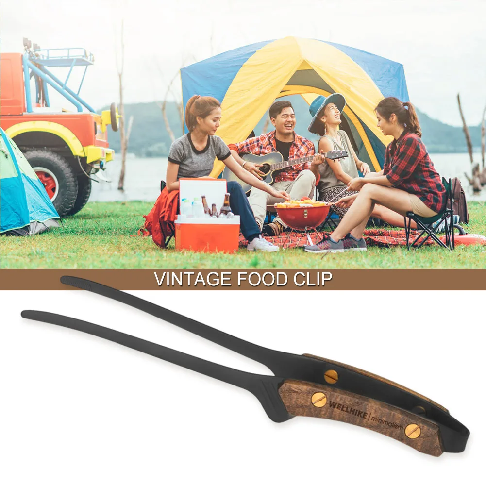 BBQ Grill Barbecue Tong Stainl - Outdoor Camping Kitchen Set ulasan dan harga