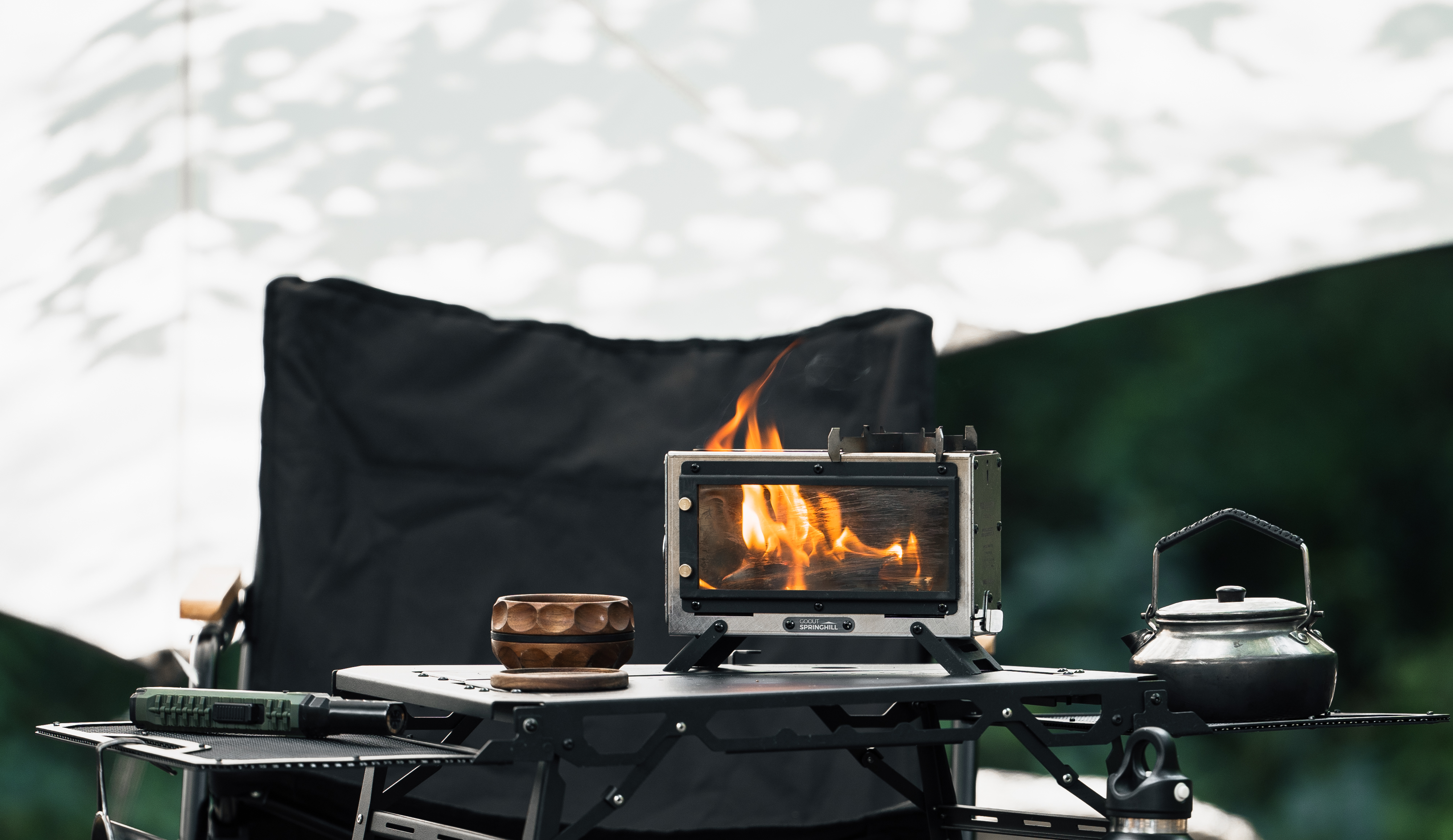 Goout Springhill wood stove Po - Outdoor Camping Stove Wood ulasan dan harga