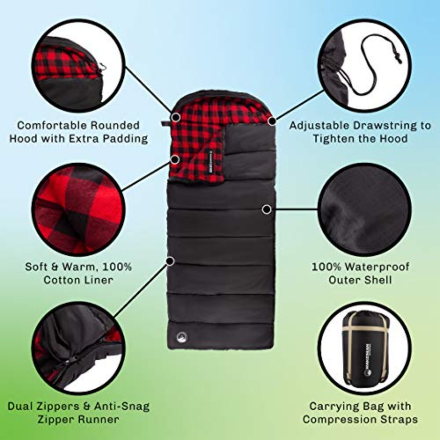 Sleeping Bag - Lightweight Env - Outdoor Camping Sleeping Bag ulasan dan harga