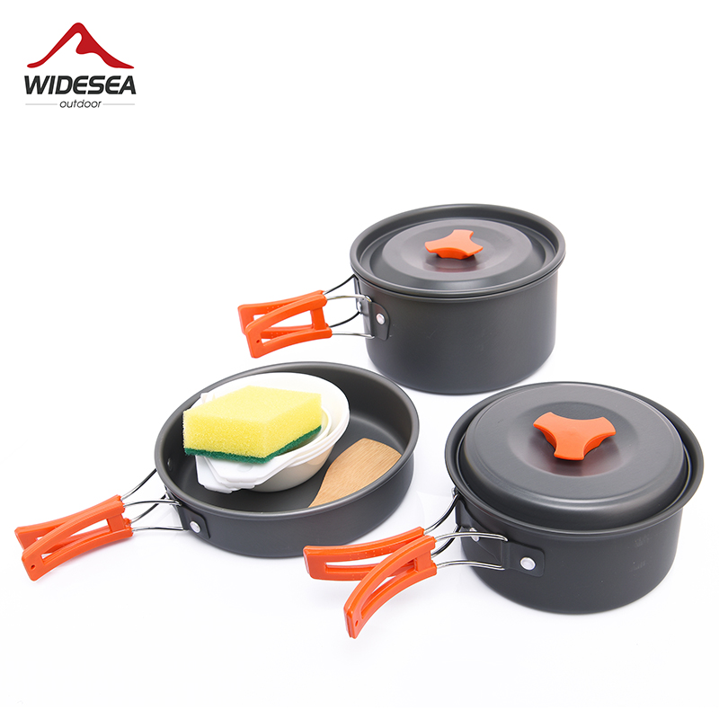 Widesea Camping Outdoor Cookwa - Outdoor Camping Kitchen Set ulasan dan harga