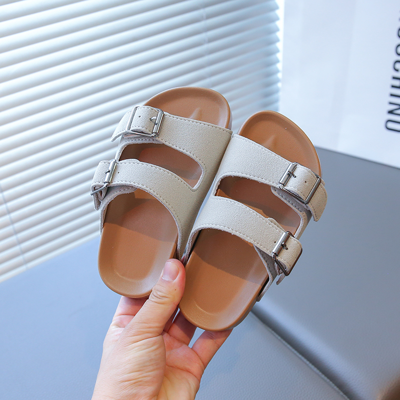 Kids Buckle Strap Sandals for  - Outdoor Camping Slippers ulasan dan harga