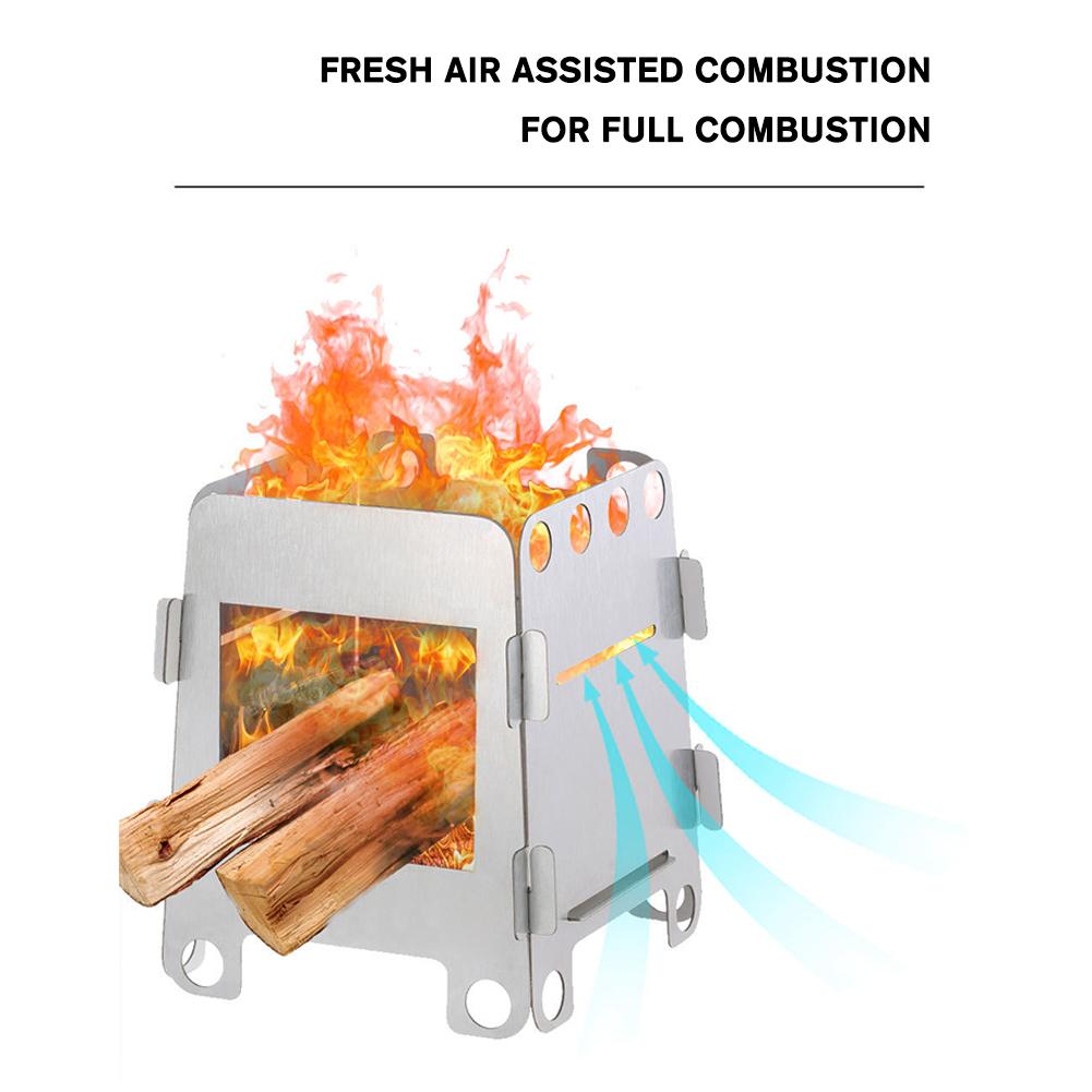 Folding Camping Wood Stove Por - Outdoor Camping Stove Wood ulasan dan harga