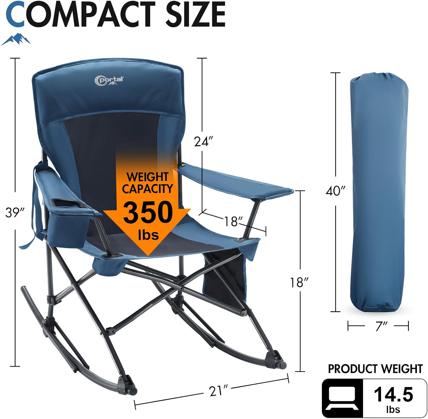 Portable Outdoor Rocking Chair - Outdoor Camping Rocking Chair ulasan dan harga