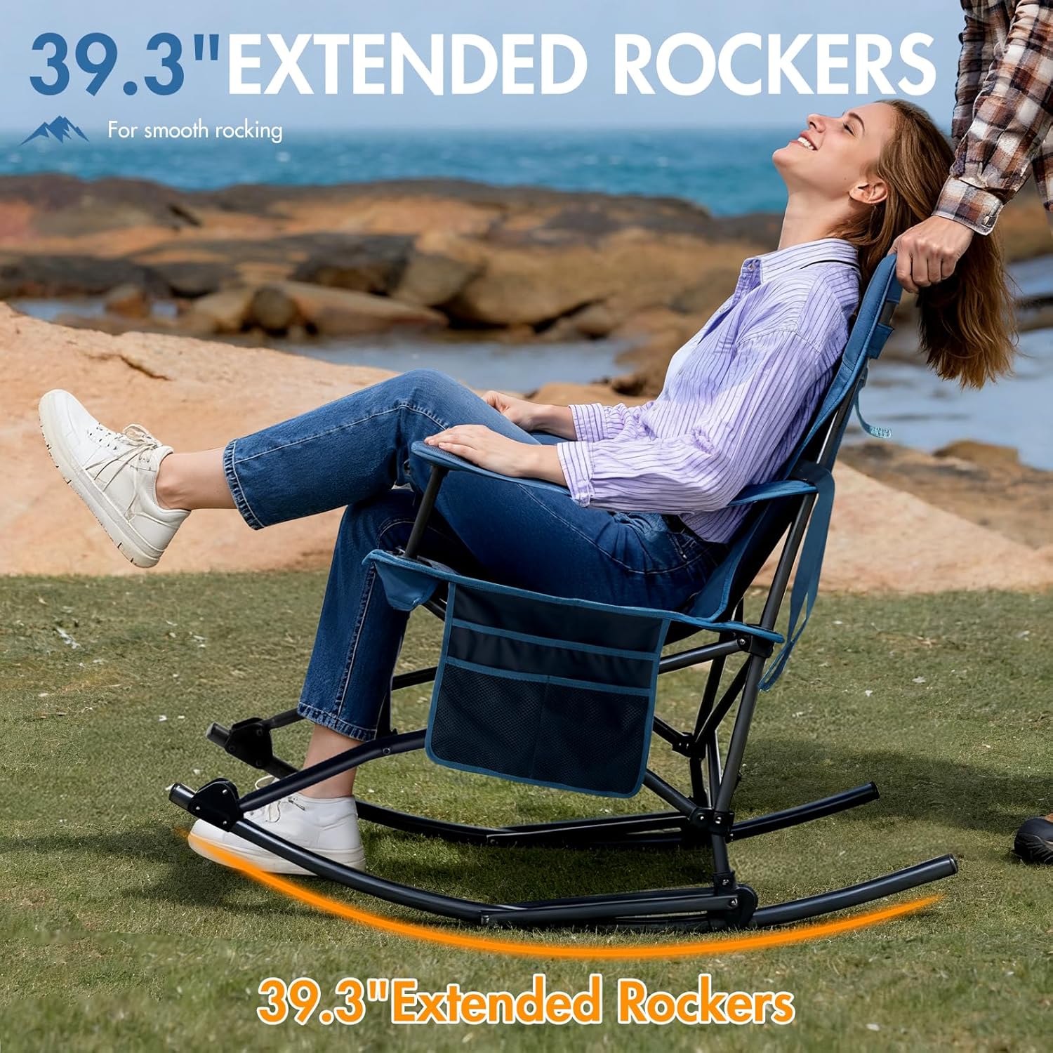 Portable Outdoor Rocking Chair - Outdoor Camping Rocking Chair ulasan dan harga