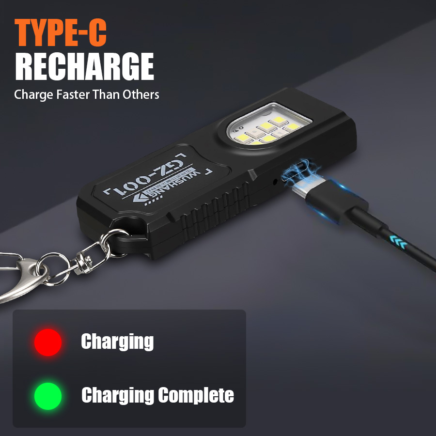 Multifunctional Keychain Flash - Outdoor Camping Glamping ulasan dan harga