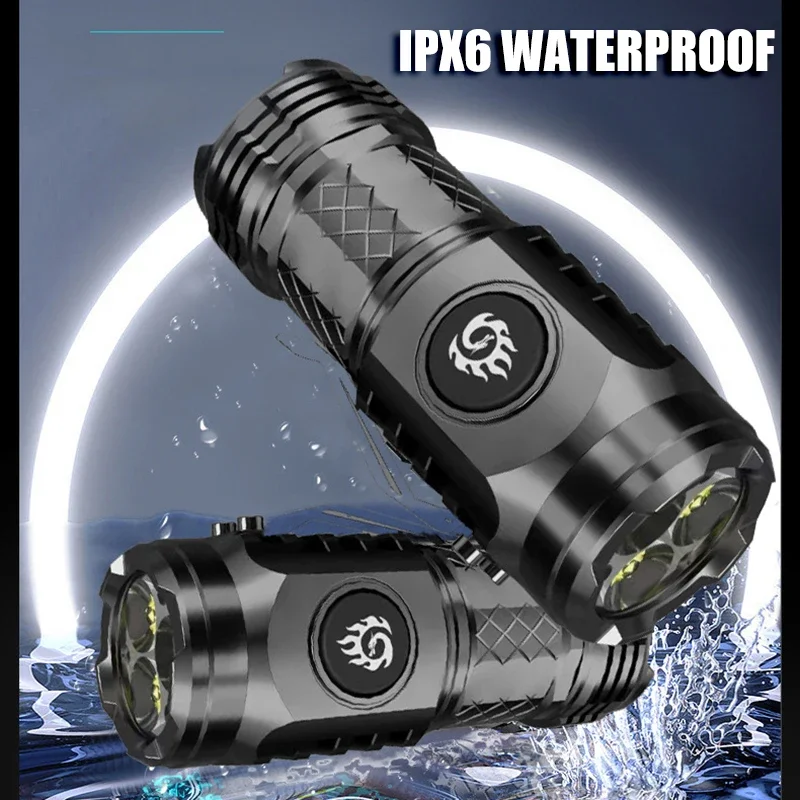 High Strong Power LED Flashlig - Outdoor Camping Glamping ulasan dan harga