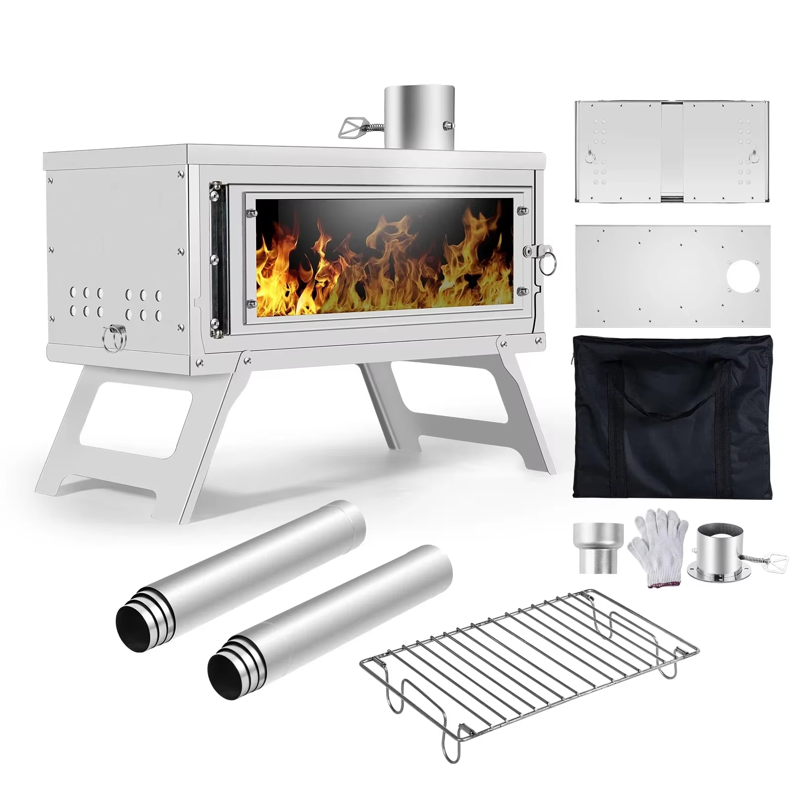 CHANGE MOORE Portable Outdoor  - Outdoor Camping Stove Wood ulasan dan harga