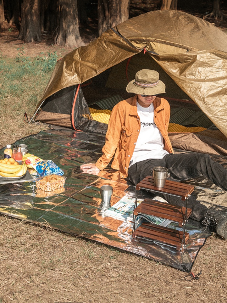 Outdoor Ground Mat, Thickened  - Ultralight Ground Sheet ulasan dan harga