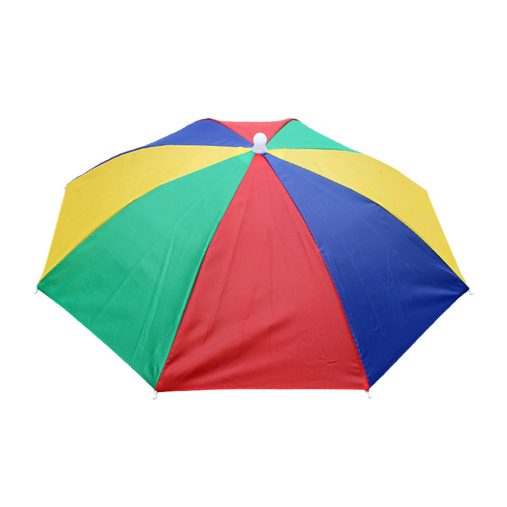 Hands Free Umbrella Hat Lightw - Outdoor Camping Hat ulasan dan harga