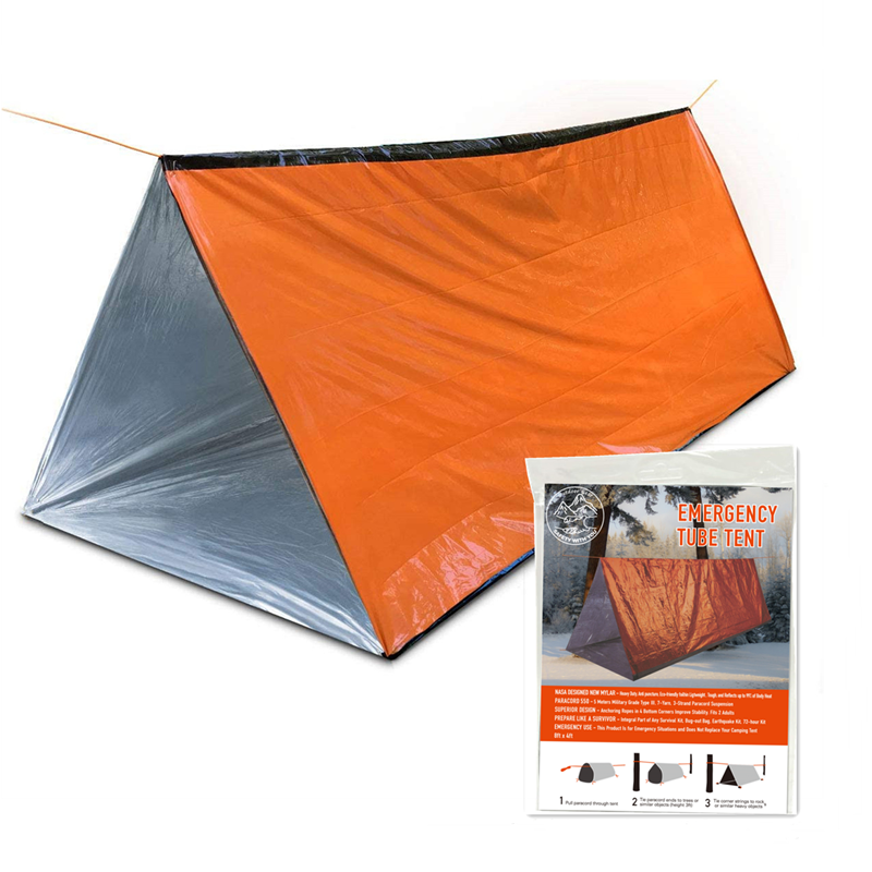 Emergency tent, Waterproof 2 P - Outdoor Camping Youtube ulasan dan harga