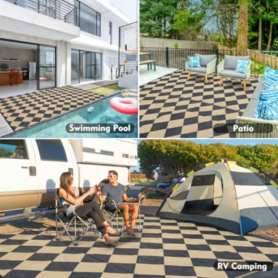 Outdoor Camping Rugs 9x18 ft W - Outdoor Camping Rugs 9X18 ulasan dan harga