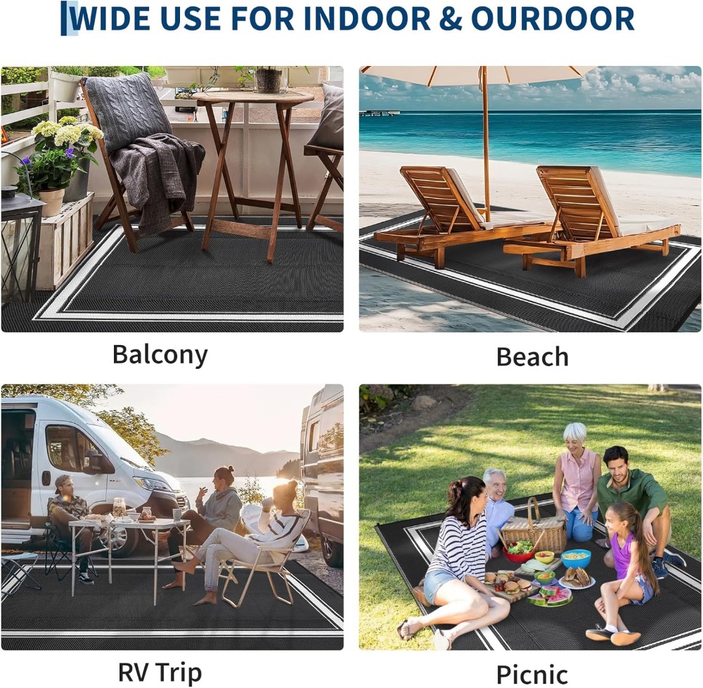 9x18 Waterproof Outdoor Rug wi - Outdoor Camping Rugs 9X18 ulasan dan harga