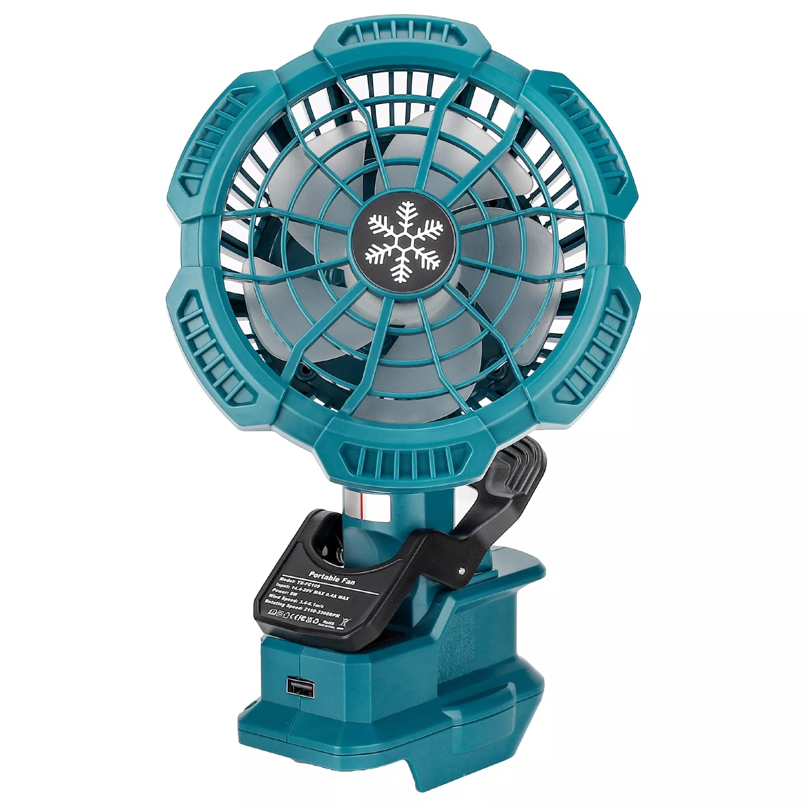 Portable Clip on Fan for Makit - Outdoor Camping Jobs ulasan dan harga