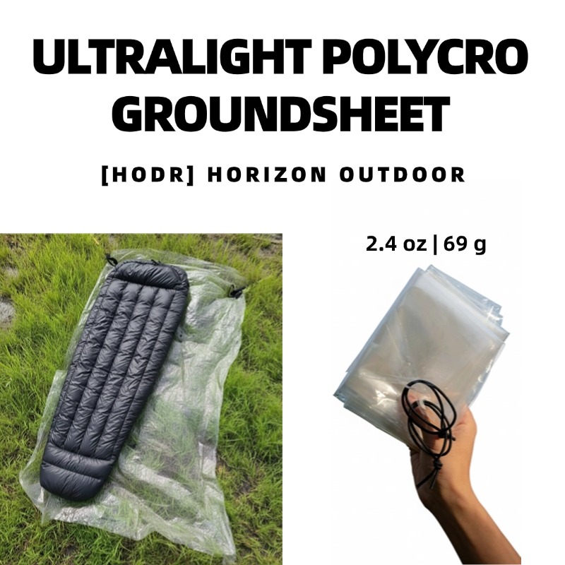 Ultralight Polycro Footprint 6 - Ultralight Ground Sheet ulasan dan harga