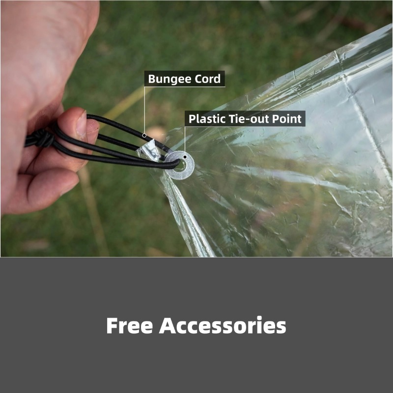 Ultralight Polycro Footprint 6 - Ultralight Ground Sheet ulasan dan harga