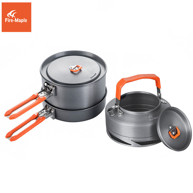 Fire Maple Camping Cookware Ut - Outdoor Camping Kitchen Set ulasan dan harga
