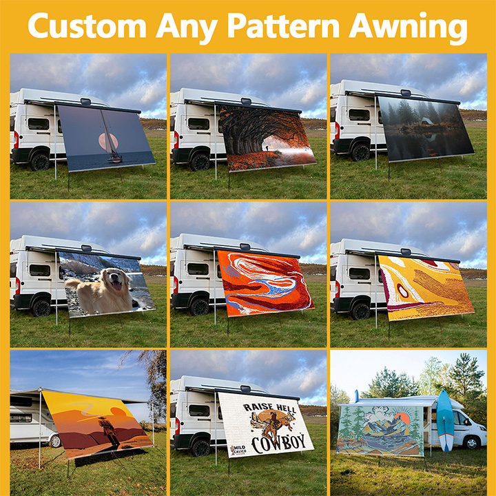 Custom Pattern UV Resistant Fo - Outdoor Camping Tarp ulasan dan harga