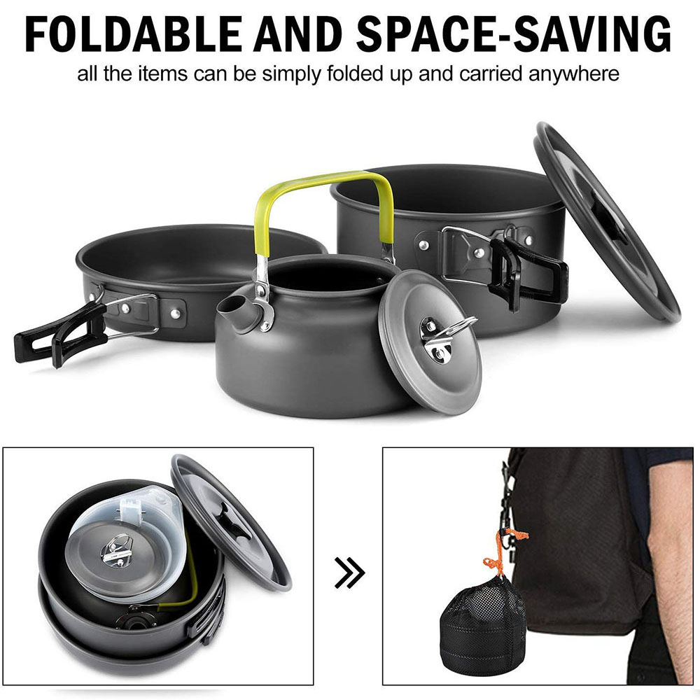 Outdoor camping cookware set m - Outdoor Camping Uk ulasan dan harga