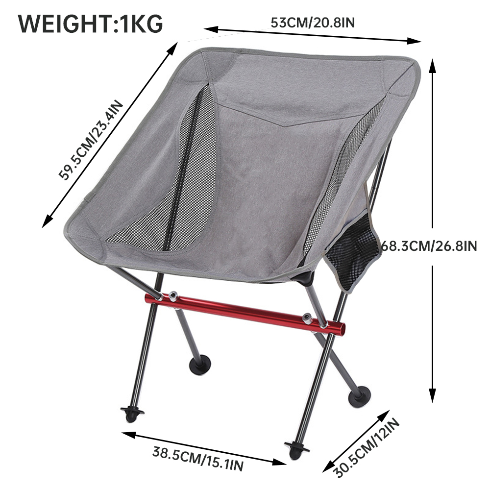 Foldable Portable Ultralight O - Outdoor Camping Rocking Chair ulasan dan harga