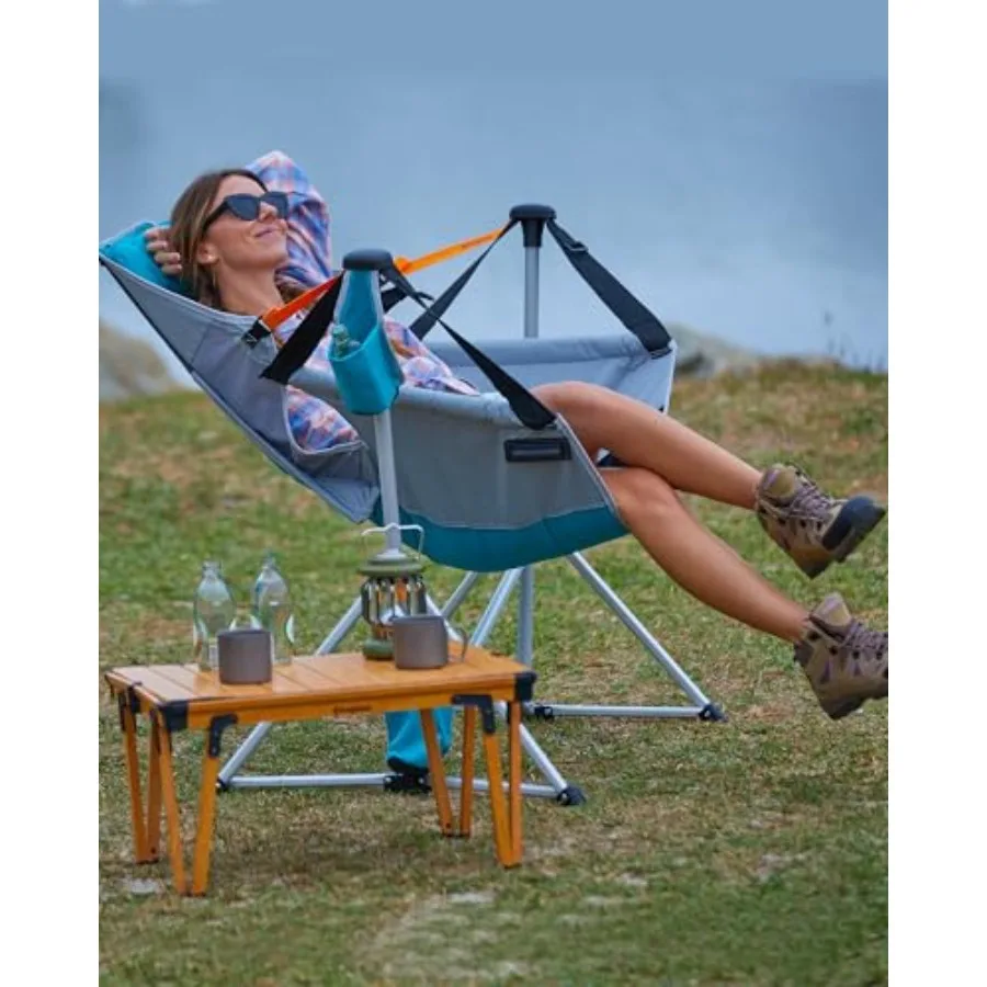 Hammock Camping Chair for Outd - Outdoor Camping Rocking Chair ulasan dan harga